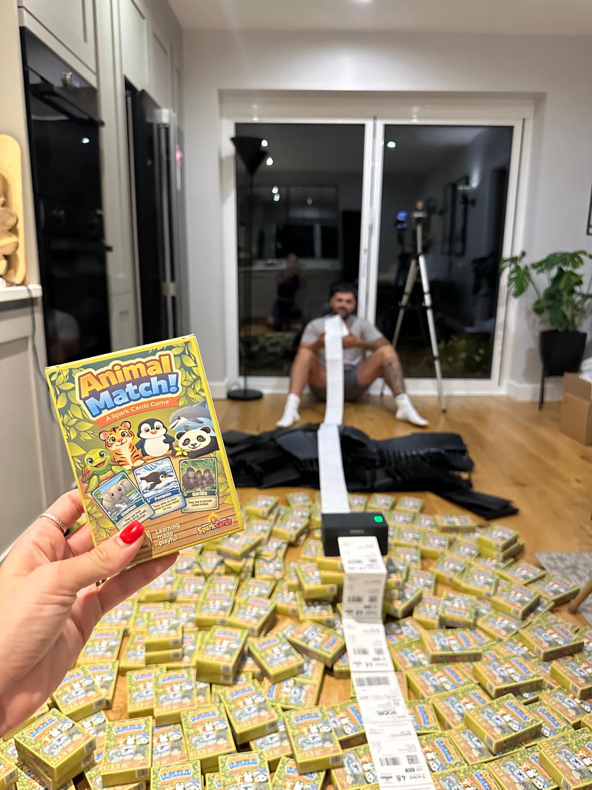 Animal Match! Educational Card Game for Kids (Ages 5+) | Supporting Wildlife Education in Zambia